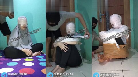 [RPP298] Indonesia Mummification Bondage (Silent Video)