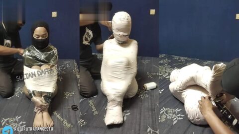 [RPP420] Indonesia Mummification Bondage (Silent Video)