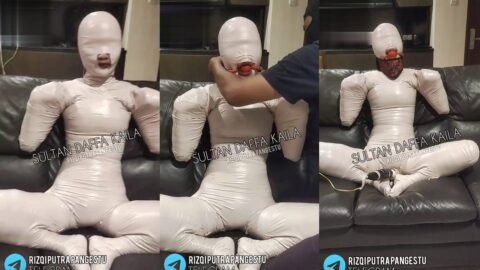 [RPP431] Indonesia Mummification Bondage (Silent Video)