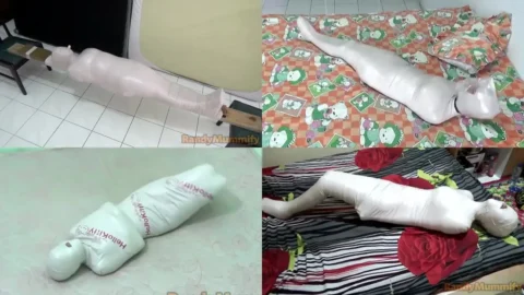 Compilation Ver.32 : Swimsuit Mummification (4 in 1)