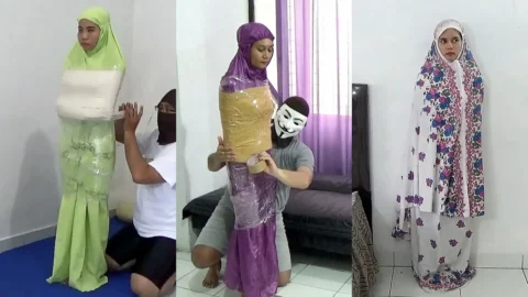 Compilation Ver.51 : Mukena Mummification (3 in 1)